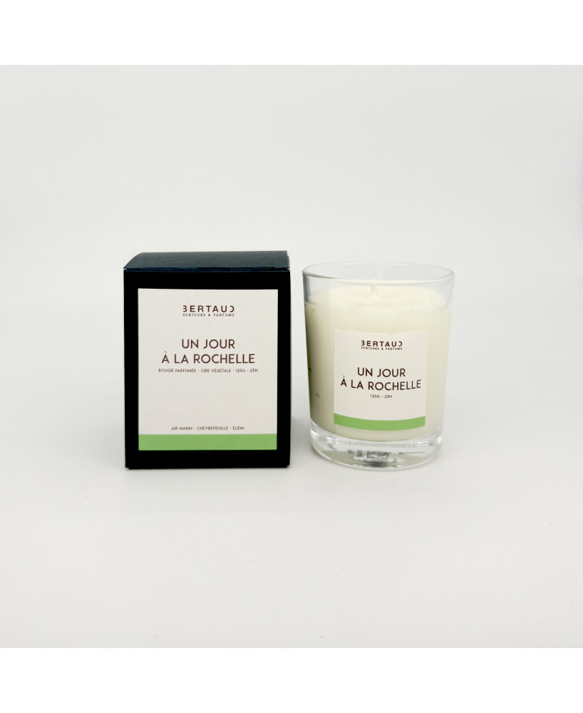 Un jour à La Rochelle - Bougie Air marin & Elémi (125g)