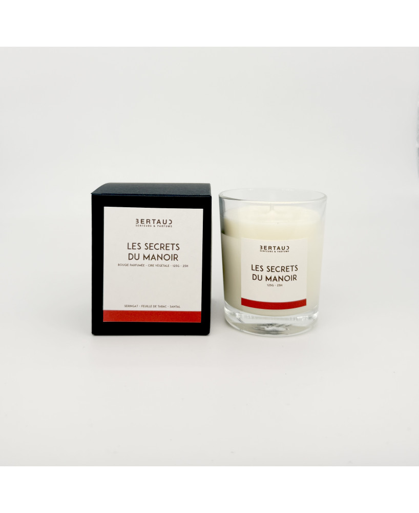 Les secrets du manoir - Bougie Tabac (125g)