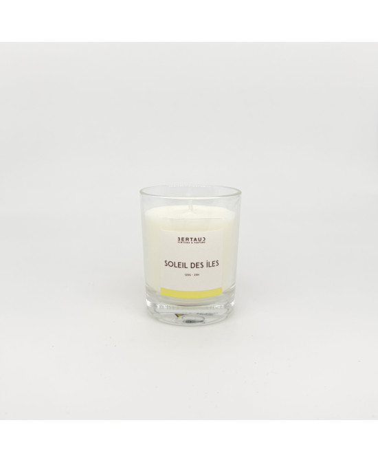 Soleil des îles - Bougie Tiaré & Ylang ylang (125g)