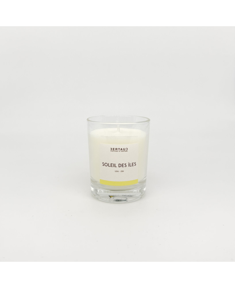 Soleil des îles - Bougie Tiaré & Ylang ylang (125g)