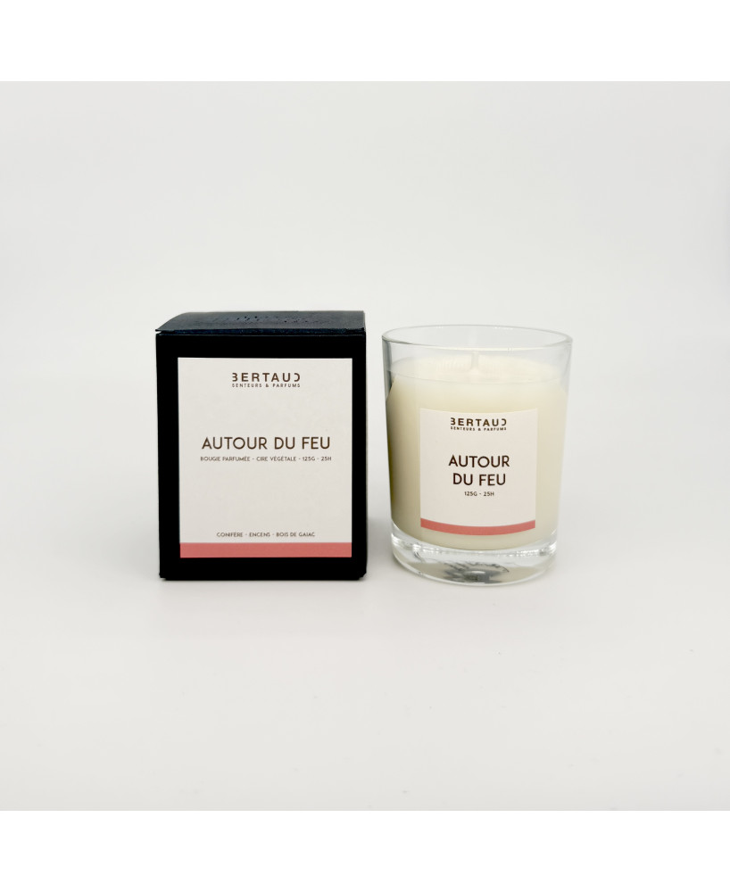 Autour du feu - Bougie Feu de bois (125g)