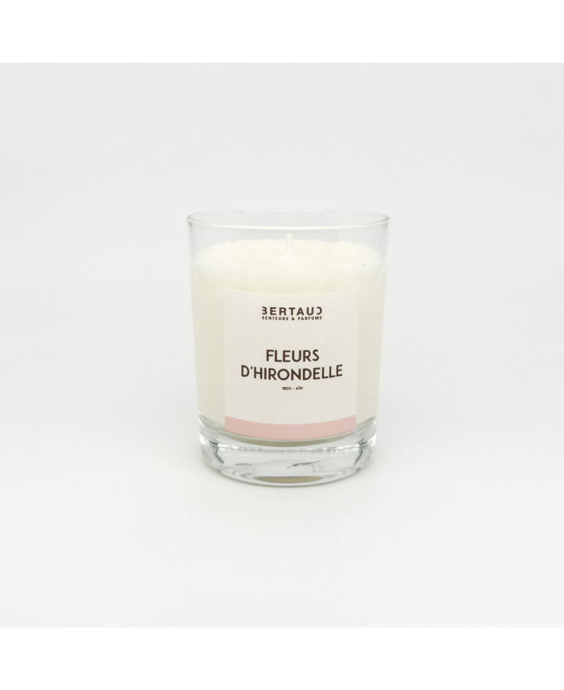 Fleurs d'hirondelle - Bougie Fleur de troène