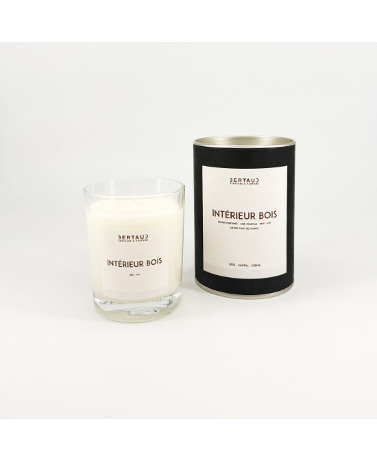 Intérieur Bois - Bougie Bois ciré & Santal
