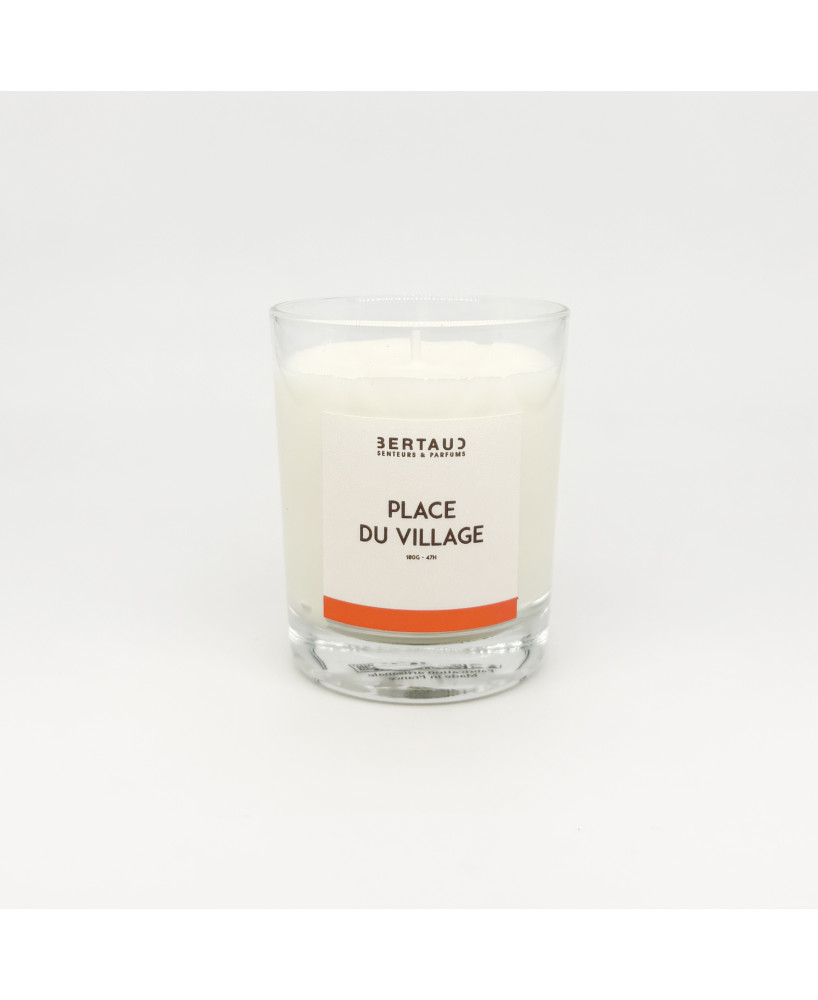 Place du village - Bougie Tilleul & Tulipe