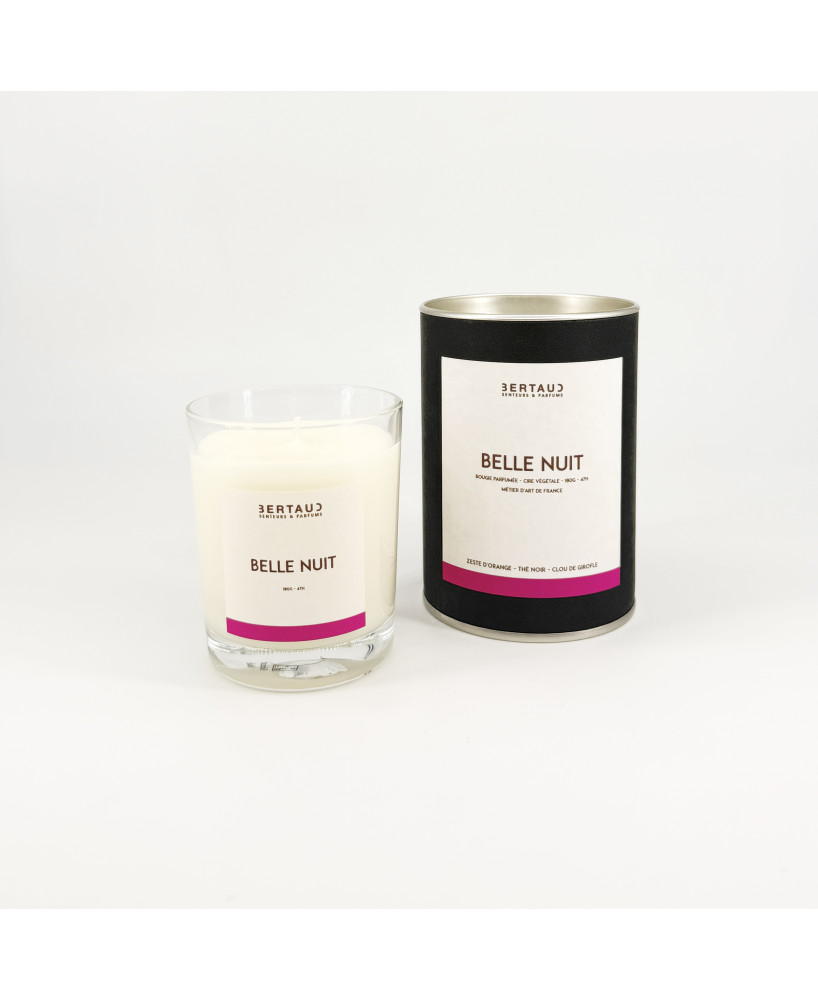 Belle Nuit - Bougie Thé noir & Zeste orange