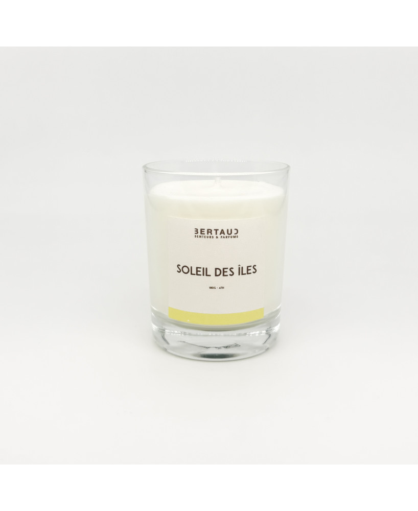 Soleil des îles - Bougie Tiaré & Ylang ylang