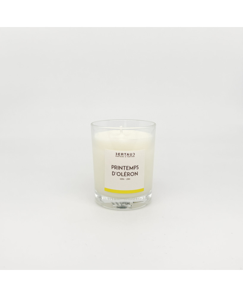 Printemps d'Oléron - Bougie Mimosa (125g)