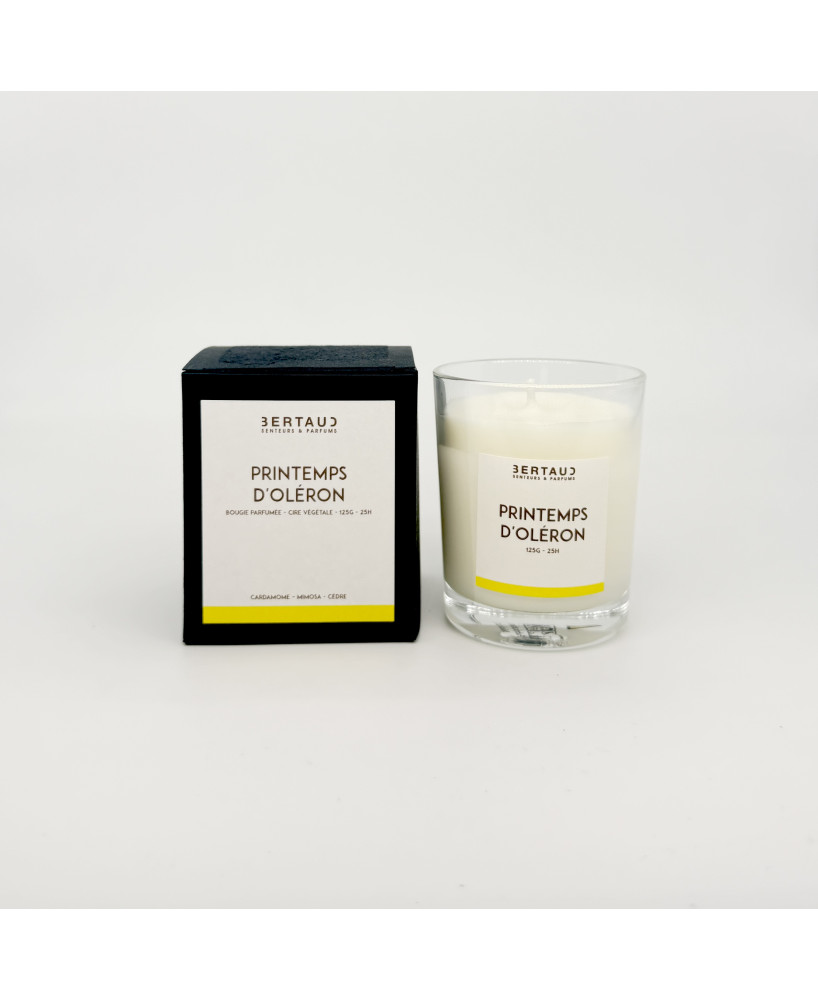 Printemps d'Oléron - Bougie Mimosa (125g)