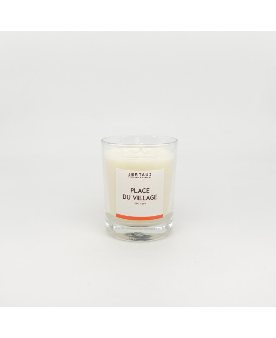 Place du village - Bougie Tilleul & Tulipe (125g)