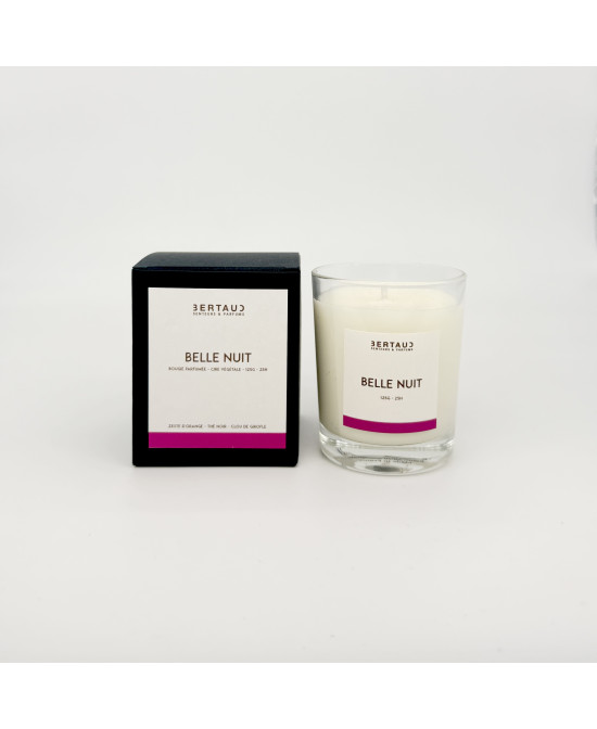 Belle Nuit - Bougie Thé noir & Zeste orange (125g)