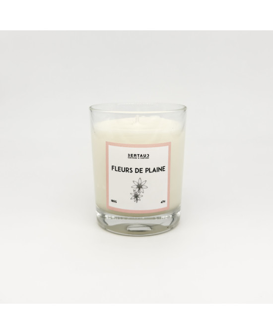 Fleurs de plaine - Bougie Fleur de troène