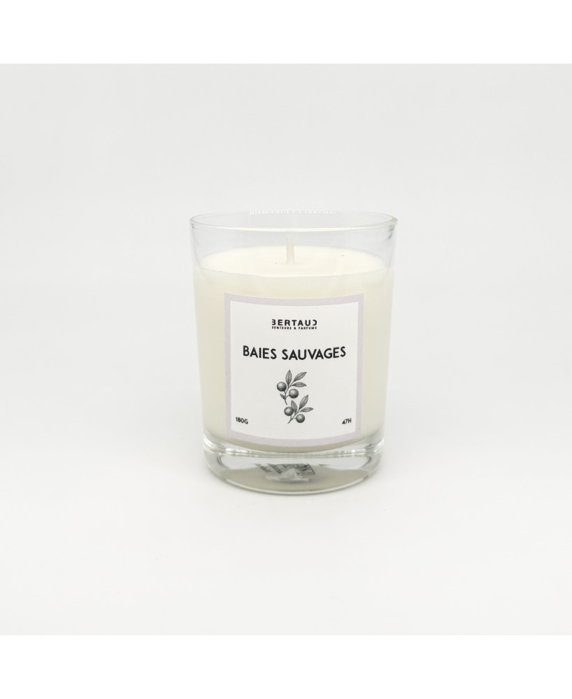 Baies sauvages - Bougie Fruits rouges