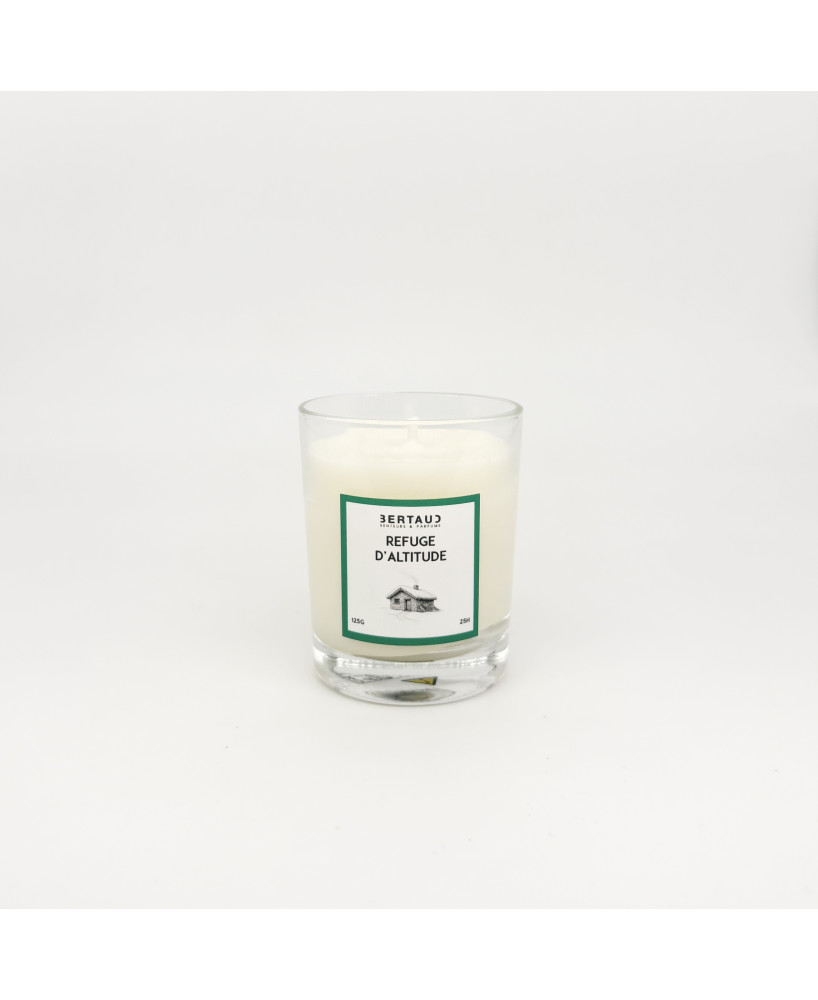 Refuge d'altitude - Bougie Palo Santo (125g)