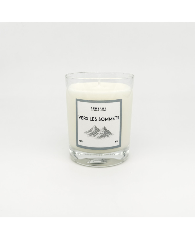 Vers les sommets - Bougie Poivre & Benjoin