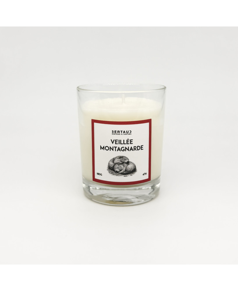 Veillée montagnarde - Bougie Tabac