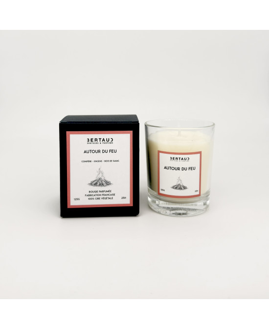 Autour du feu - Bougie Feu de bois (125g)