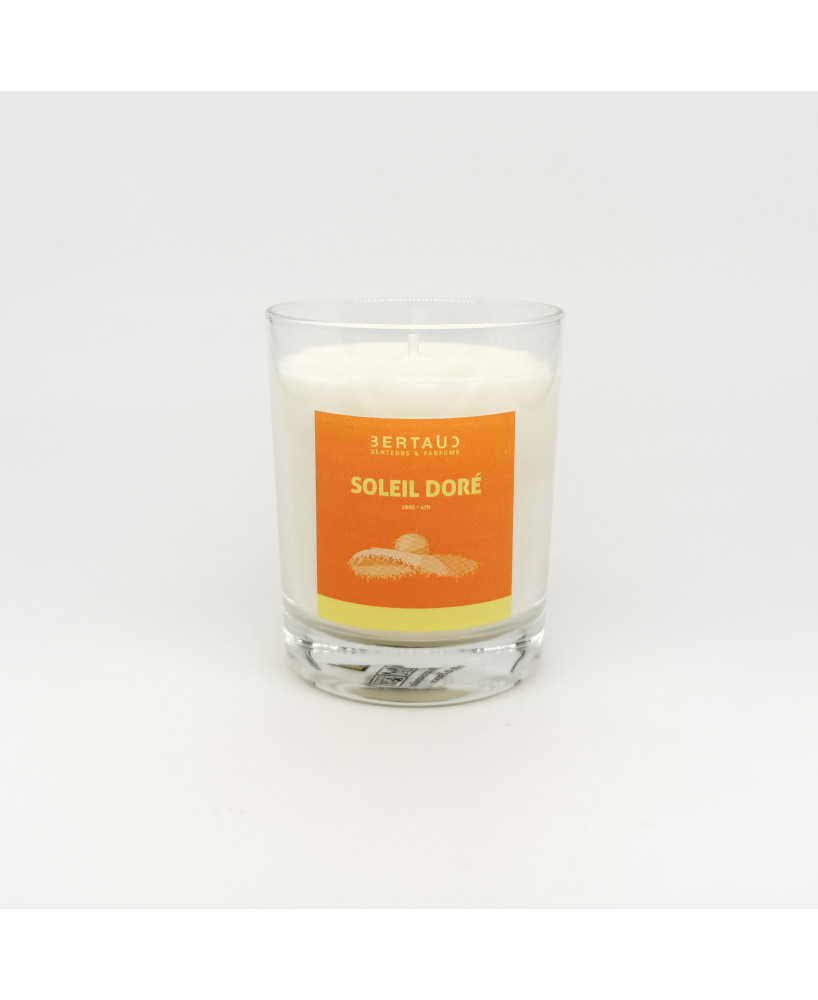 Soleil doré - Bougie Tiaré & Ylang ylang