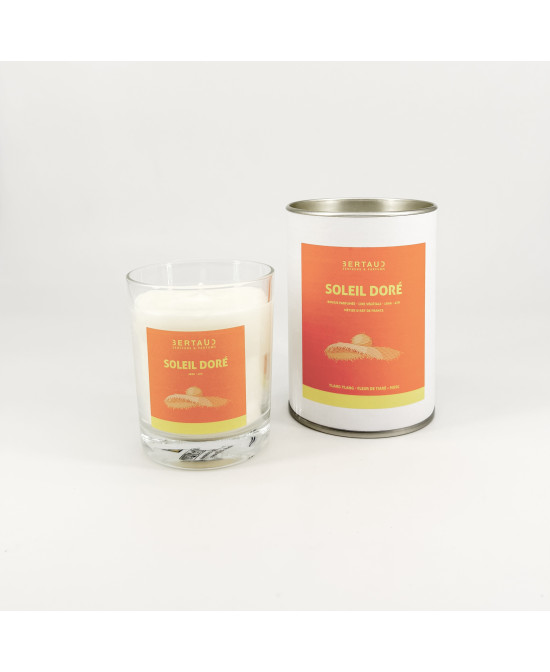 Soleil doré - Bougie Tiaré & Ylang ylang