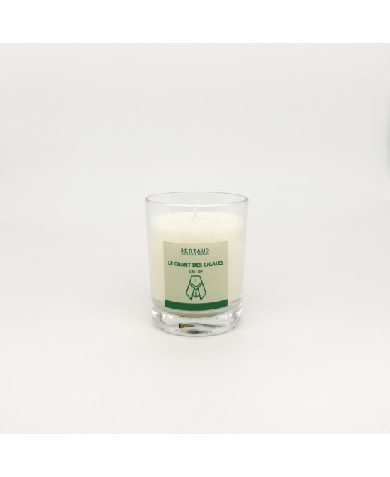 Le chant des cigales  - Bougie Bois sec (125g)