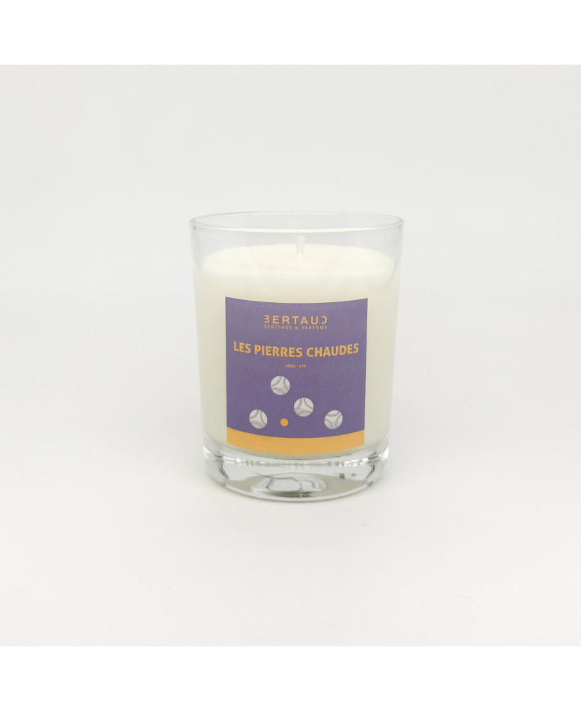 Les pierres chaudes - Bougie Patchouli