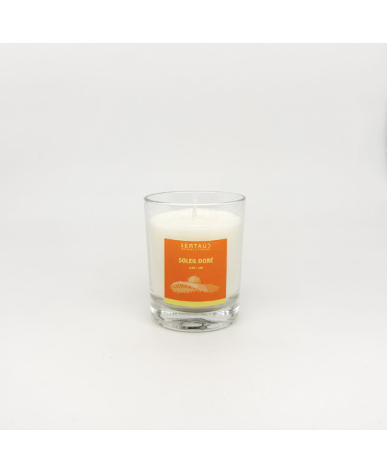 Soleil doré - Bougie Tiaré & Ylang ylang (125g)