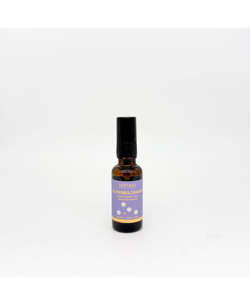 Les pierres chaudes - Brume d'ambiance Patchouli (30ml)