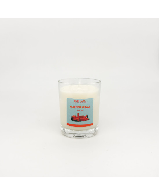 Place du village - Bougie Tilleul & Oeillet (125g)