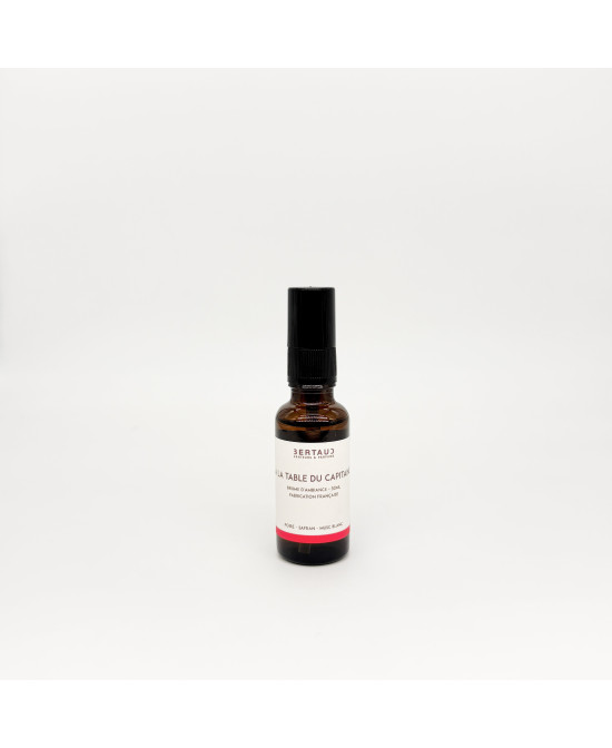 A la table du capitaine - Brume d'ambiance Poire & Safran (30ml)