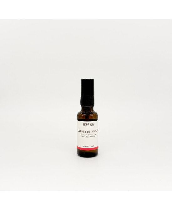 Carnet de voyage - Brume d'ambiance Cuir & Iris (30ml)