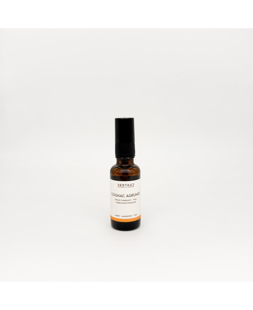 Cognac agrumes - Brume d'ambiance Ambre & Yuzu (30ml)