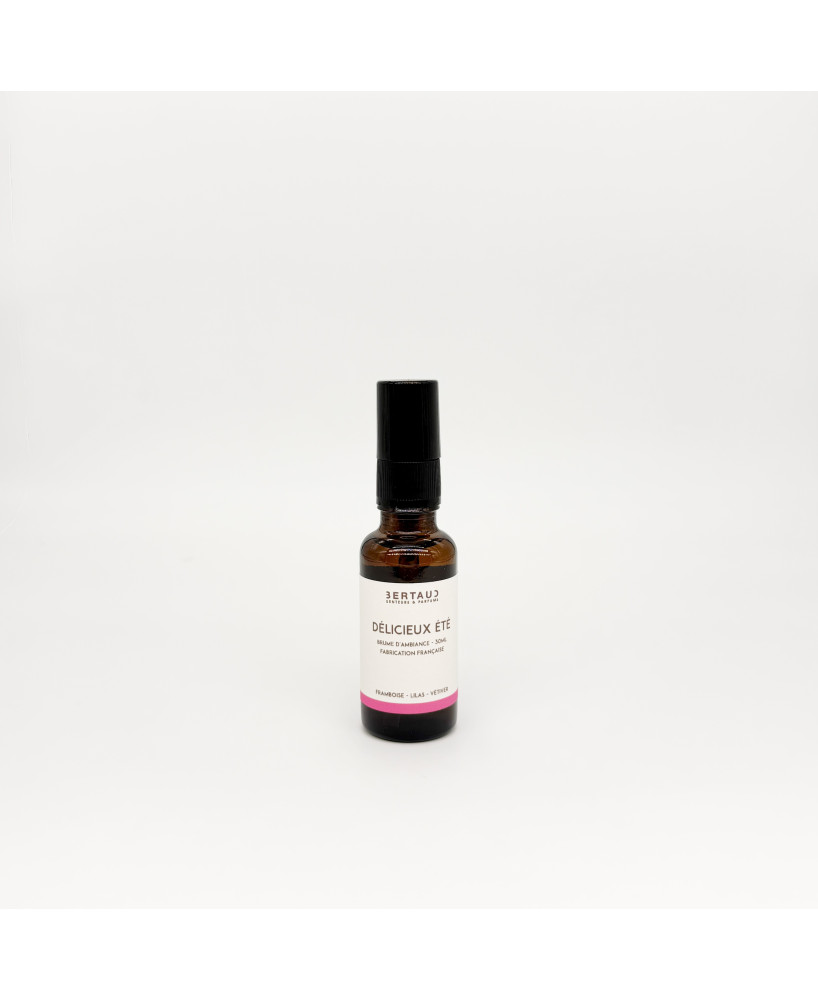 Délicieux été - Brume d'ambiance Framboise & Lilas (30ml)