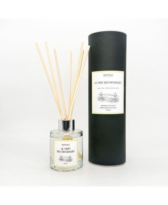 Le vert des pâturages - Diffuseur Mousse de chêne & Sève