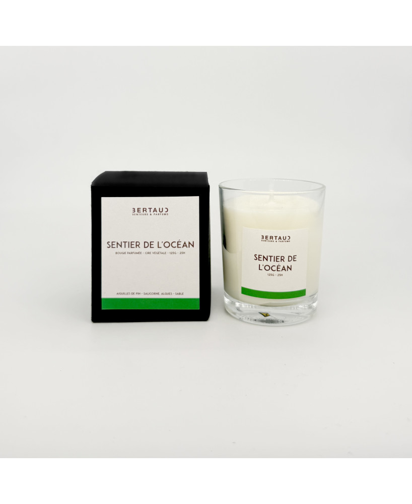 Sentier de l'océan - Bougie Pin & Algues (125g)