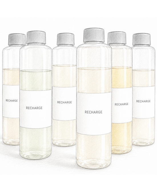 Recharge & tiges de rotin pour bouquet diffuseur parfumé
