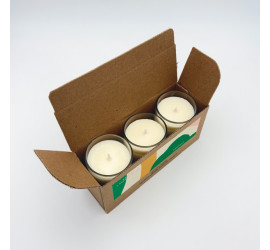 Trio de bougies Bertaud